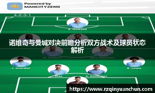 诺维奇与曼城对决前瞻分析双方战术及球员状态解析