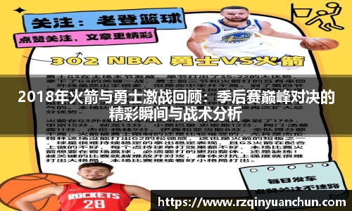 2018年火箭与勇士激战回顾：季后赛巅峰对决的精彩瞬间与战术分析