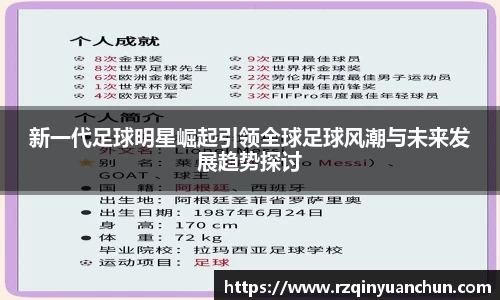 新一代足球明星崛起引领全球足球风潮与未来发展趋势探讨